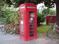 Englische Telefonkabine