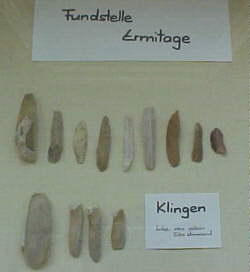 Steinwerkzeuge, gefunden in der Eremitage